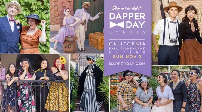 All Dressed Up At Disney: Dapper Days!