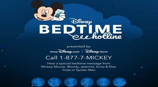 “Disney Bedtime Hotline" Now Open for a Limited Time