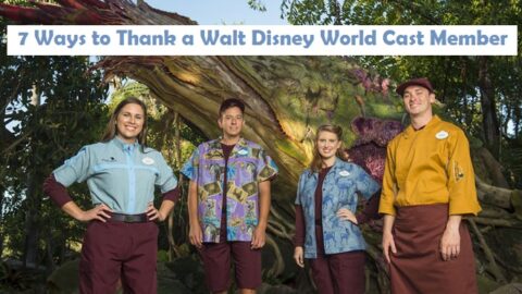 7 Ways to Thank a Walt Disney World Cast Member