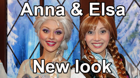 New look for Anna and Elsa from Frozen 2 revealed