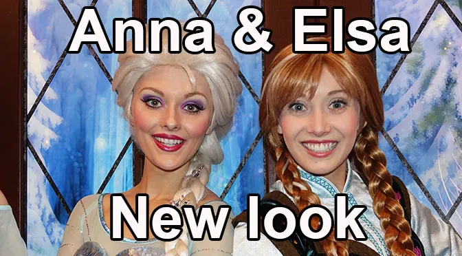 New look for Anna and Elsa from Frozen 2 revealed