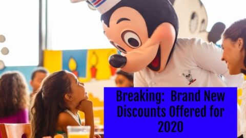 BREAKING: New 2020 Walt Disney World Discounts Offered