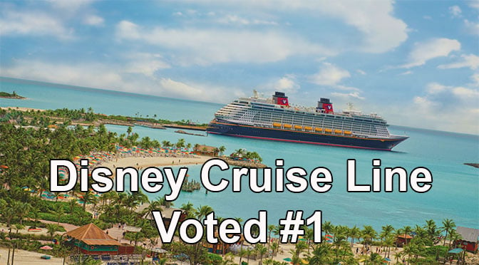Disney Cruise Line #1 for Eighth Consecutive Year