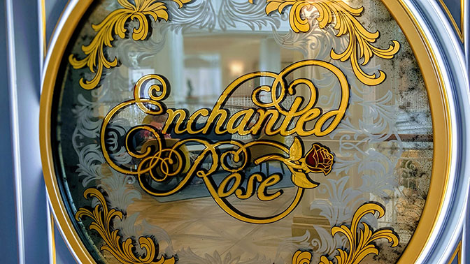 Enchanted Rose Lounge at Grand Floridian Resort is now officially open!