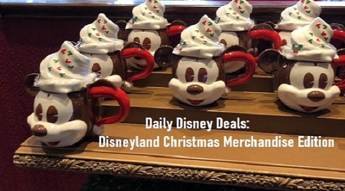 Daily Disney Deals: Disneyland Christmas Merchandise Edition