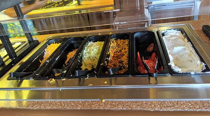 Keto Disney:  A filling lunch for only $5.32