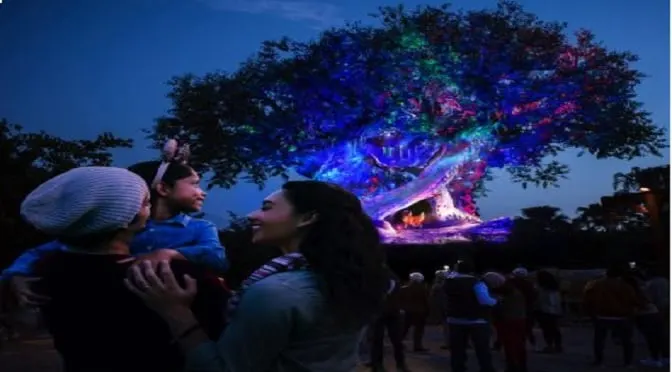 Take a Peak at New Holiday Decor at Disney's Animal Kingdom