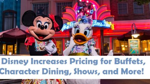 ‘Tis the Season for Price Increases for Character Meals, Dinner Shows, and Buffets