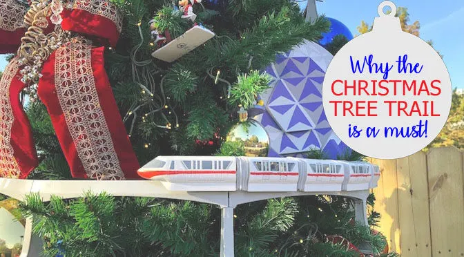 Why Disney Springs "Christmas Tree Trail" is a Must!