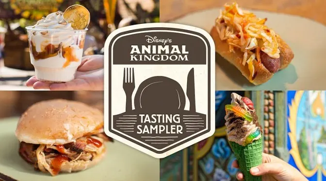 My Experience of Tasting My Way Around Animal Kingdom with the Tasting Sampler and its Return in Winter 2019