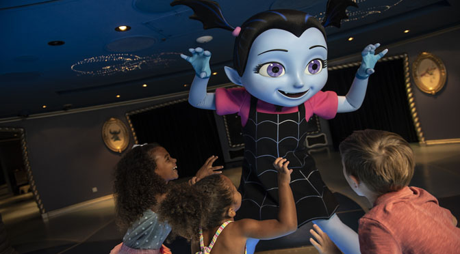 Fancy Nancy and Vampirina Set Sail with Disney Cruise Line!