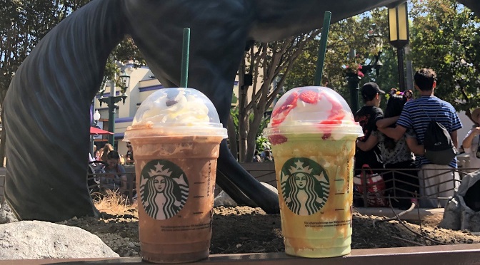 A Review on The Jack Skellington, Sally and Maleficent Starbucks Frappuccino and More Yummy Disneyland Halloween Treats