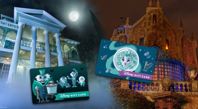 New Haunted Mansion Gift Cards