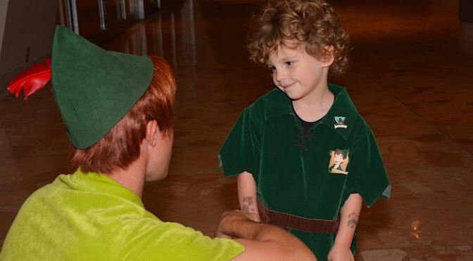 Disney Magical Memory: Meeting Peter Pan