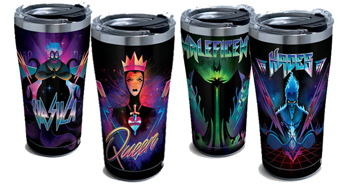 Daily Disney Deals: New Disney Villain Tervis Tumblers!