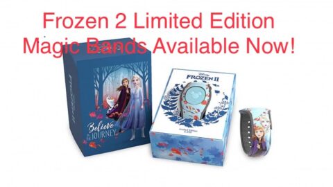 Disney Parks Offers Frozen 2 Limited Edition Magic Bands!