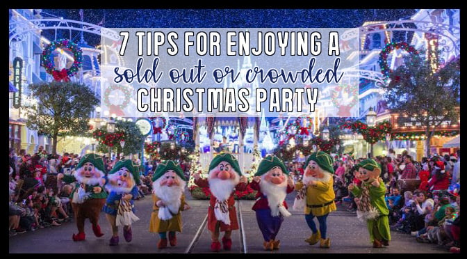 7 Tips for Enjoying a Sold Out or Crowded Christmas Party