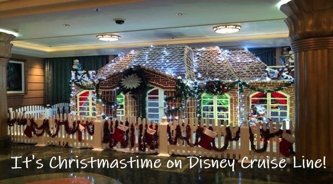 It's Christmastime on Disney Cruise Line!