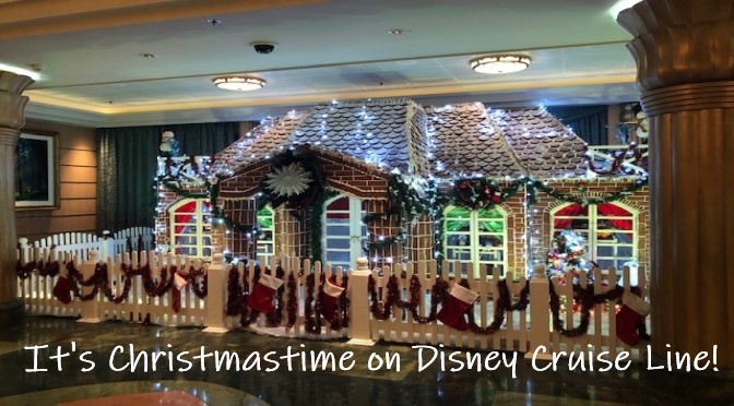 It's Christmastime on Disney Cruise Line!