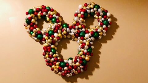 DIYsney: How to Make Your Own Mickey-Inspired Ornament Wreath