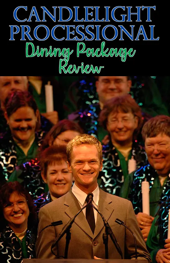 Candlelight Processional Dining Package Review