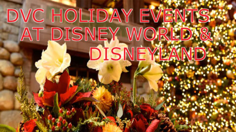 DVC Holiday Events for 2019