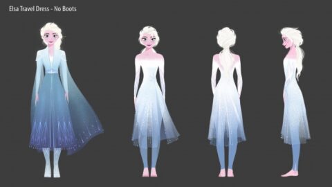 Anna and Elsa Debut Frozen 2 Outfits at Epcot Greet