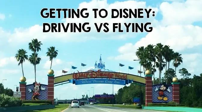 Getting to Disney World: Flying vs Driving
