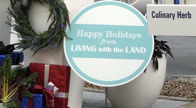 EPCOT'S Living with the Land: New Holiday Overlay