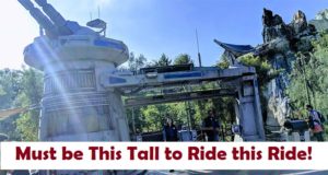 Height Restrictions Posted for Rise of the Resistance