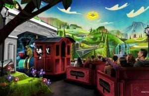 Mickey and Minnie's Runaway Railway Will Combine 2 Stories Into 1 Attraction