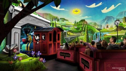 VIDEO: First Look at Mickey and Minnie’s Runaway Railway!