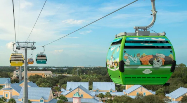 Disney Skyliner Extends Operating Hours for New Year's Eve