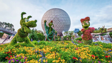 Topiary Displays, Gardens, and Exhibits at Epcot Flower and Garden Festival for 2020