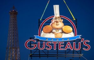 Just Installed in the France Pavilion at Epcot: The New Gusteau's Restaurant Sign