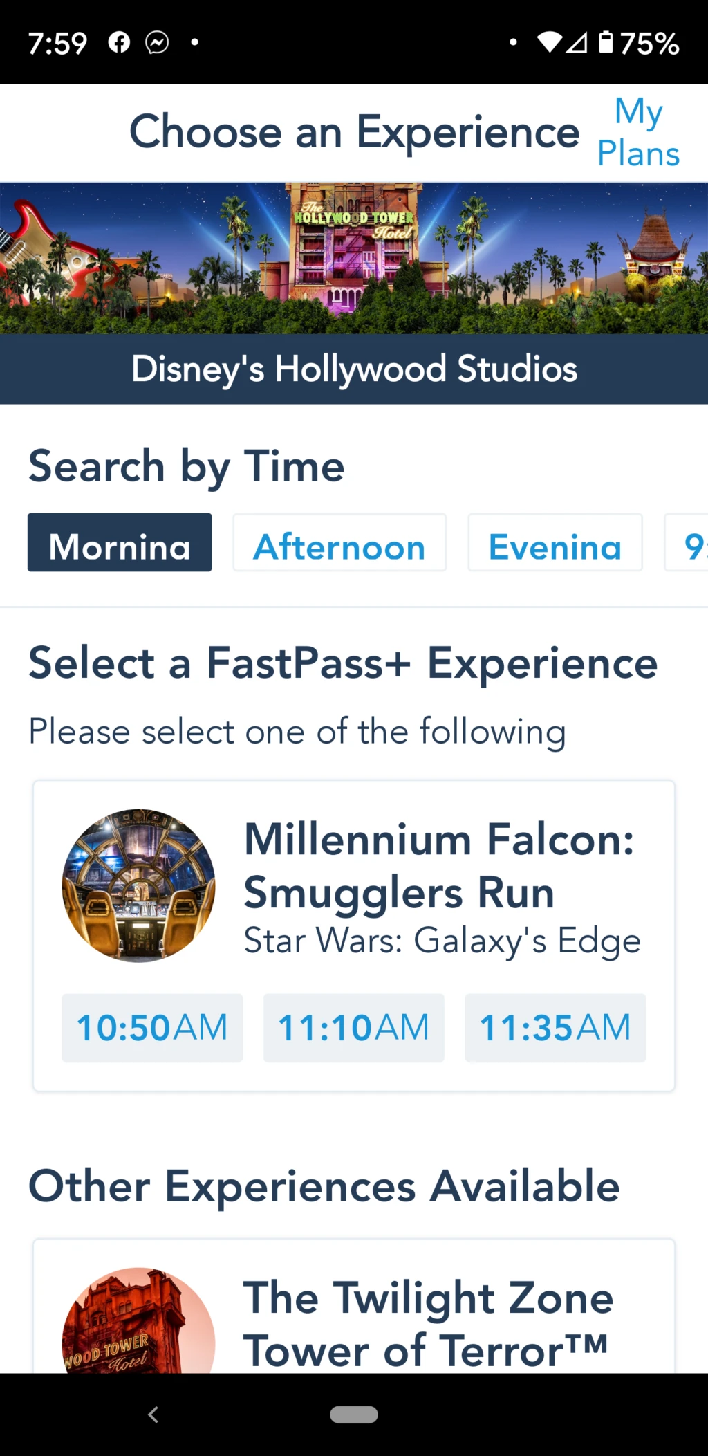 Millennium Falco Fastpass+