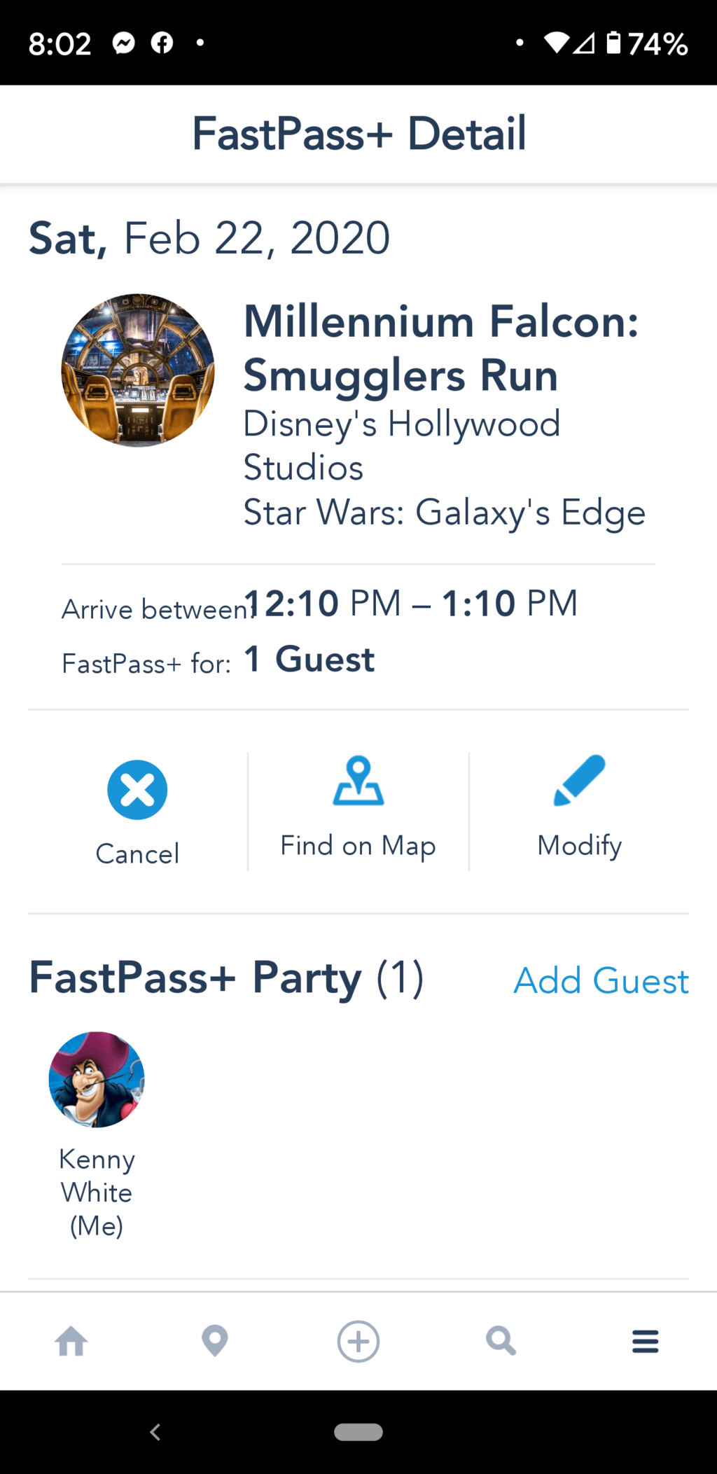 Smuggler's Run Fastpass+