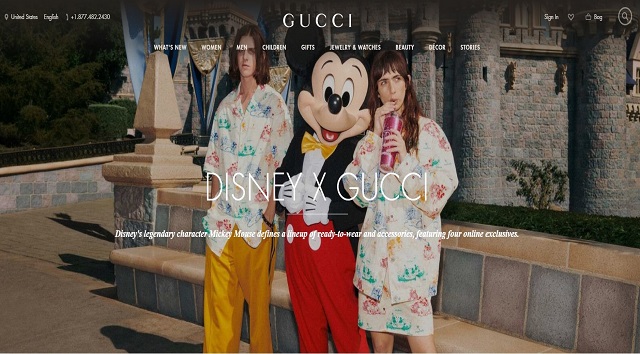 Disney x Gucci Mickey Mouse Chinese New Year Campaign