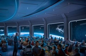 After several days, there is more evidence that Space 220 will open next month. Epcot's newest restaurant promises to be out of this world!