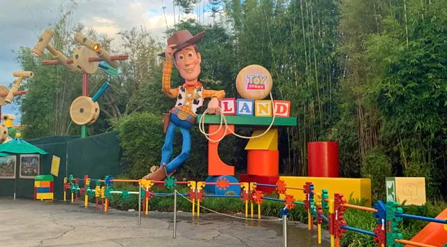 Rope Drop Procedure for Toy Story Land has Changed