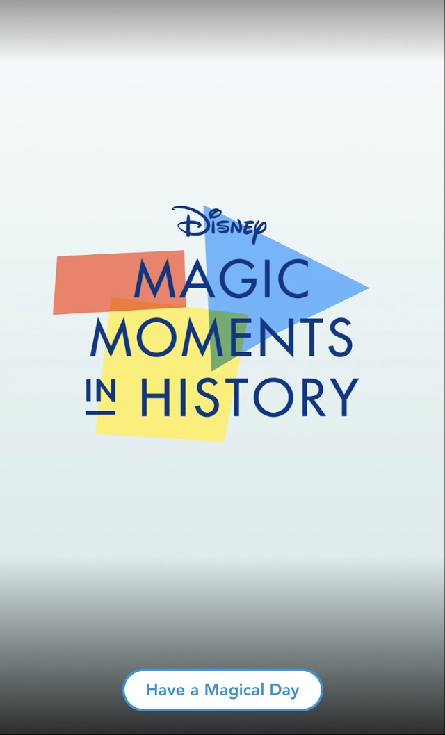 Magical Moments in Disney History
