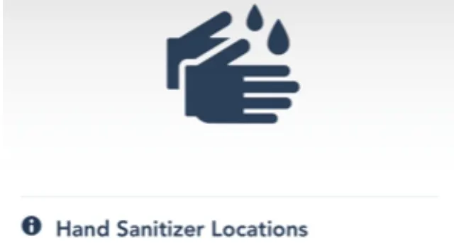 Disney World App Now Shows Hand Sanitizer Locations