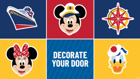 Decorate your Door: Bring Disney Cruise Line Magic Home with Free Printables