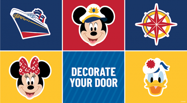 Decorate your Door: Bring Disney Cruise Line Magic Home with Free Printables