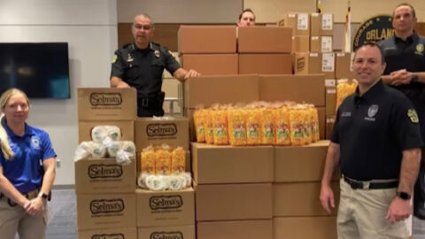 Disney Spreads Some Magic With Large Snack Donation To Orlando Police Department