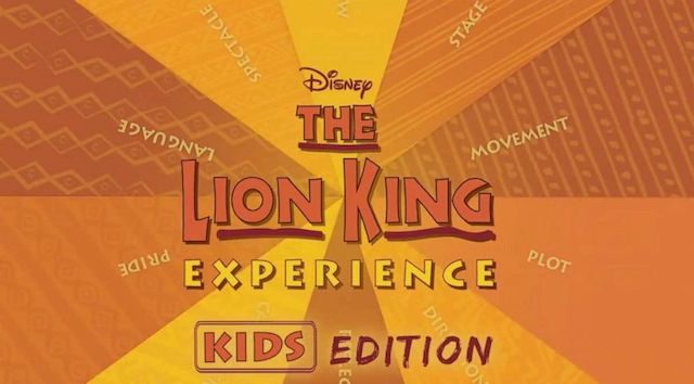 Lion King Experience Free At-Home Learning