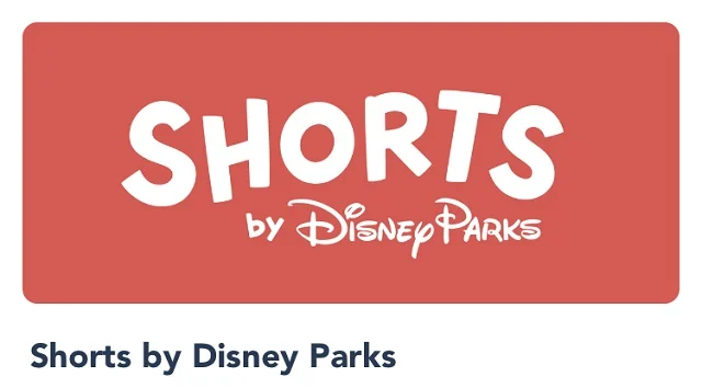 New Shorts by Disney Parks Feature on MDE