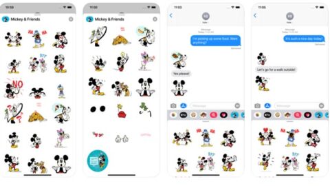 Disney iMessage Stickers are FREE for a Limited Time!