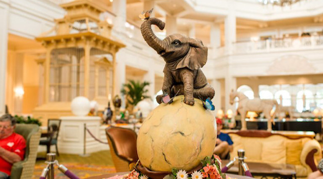 Photo Tour of Walt Disney World Resort Easter Egg Displays from Years Past