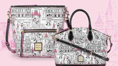 NEW Main Street Minnie Mouse Collection by Dooney and Bourke Drops Today!